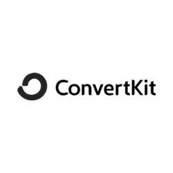 ConvertKit Logo Dark Grayscale