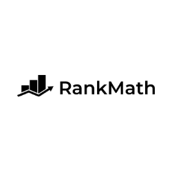 RankMath Logo Dark Grayscale