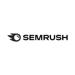 SEMrush Logo Dark Grayscale